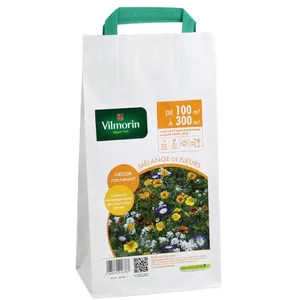 VILMORIN Sachet graines Mélange de fleurs Couvrant 100 à 300m2