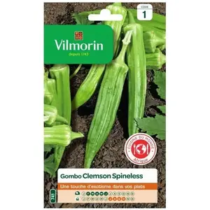 VILMORIN Sachet graines Gombo Clemson Spineless