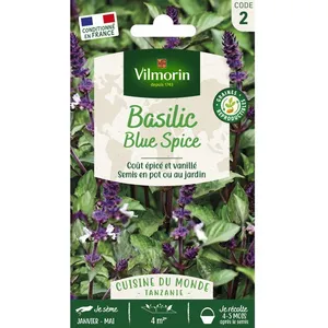 VILMORIN Sachet graines Basilic Blue Spice pas cher