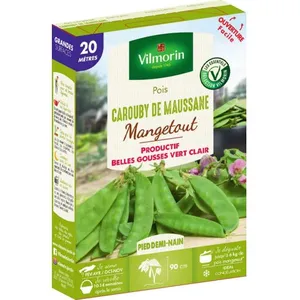 Vilmorin Graines De Pois Variété "Carouby De Maussane" Vilmorin Semis De Février À Avril Et D'octobre À Novembre