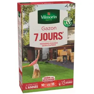 VILMORIN Gazon 7jours en boîte - 250 g