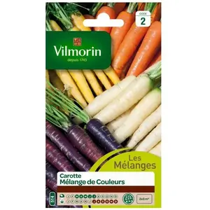 VILMORIN Carotte mélange de couleurs pas cher