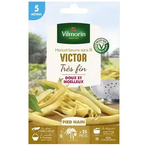 VILMORIN Graines de haricot victor - 5 M pas cher