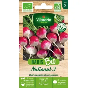 Radis National 3 bio Vilmorin