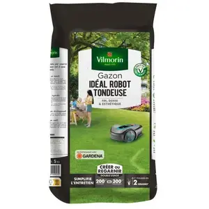 Gazon idéal Robot Tondeuse Vilmorin sac de 5 kgs