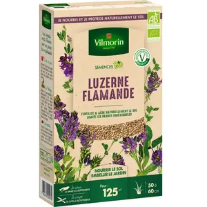 VILMORIN Graines de Luzerne Flamande BIO , boite de 375grs pas cher