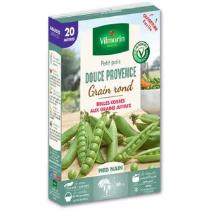 VILMORIN Pois Douce Provence - 20 m pas cher