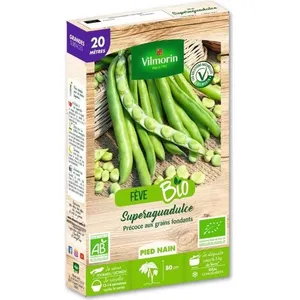 Fève superagualdulce bio 20m Vilmorin