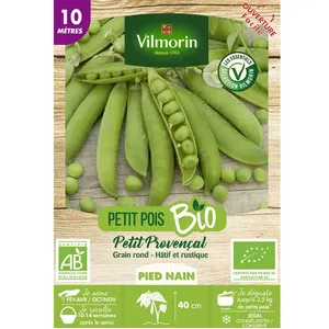 VILMORIN Pois Petit Provençal Bio 10M pas cher
