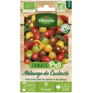 Graines - Vilmorin - Tomate Cerise en mélange - BIO pas cher