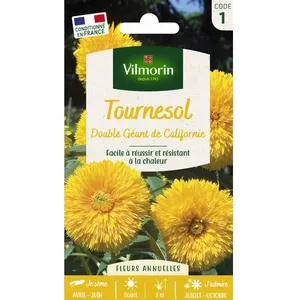 VILMORIN Tournesol Double Géant de Californie pas cher