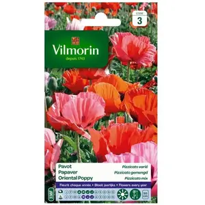 VILMORIN Pavot Pizzicato en melange pas cher