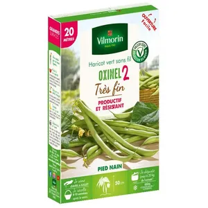 VILMORIN Graines de Haricot Nain Vert Oxinel 2 - 20 metres-