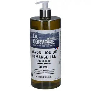 La Corvette Savon de Marseille Liquide Olive 1L pas cher