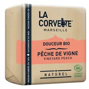 La Corvette Savon Douceur Bio Pêche de Vigne 100 g pas cher