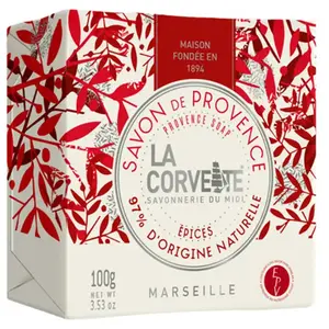 Comparateur de prix : La Corvette Savon de Provence Epices 100g