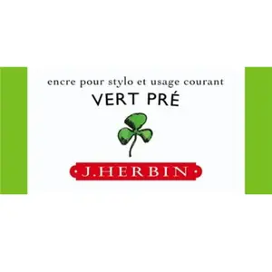 Herbin - Encre Traditionnelle à stylo en Flacon "D" 30ml - Vert Pré pas cher