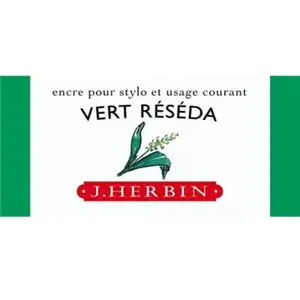 Herbin - Encre Traditionnelle à stylo en Flacon "D" 30ml - Vert réséda pas cher