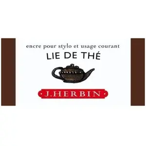 Herbin - Encre Traditionnelle à stylo en Flacon "D" 30ml - Lie de thé pas cher