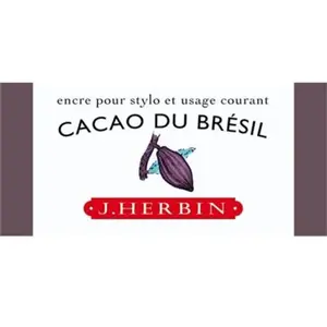 Herbin - Encre Traditionnelle à stylo en Flacon "D" 30ml - Cacao du brésil pas cher
