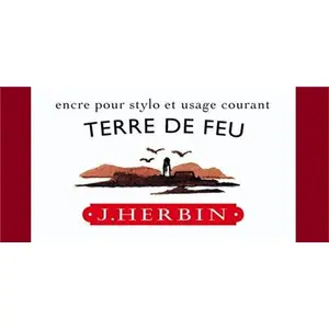 Herbin - Encre Traditionnelle à stylo en Flacon "D" 30ml - Terre de feu pas cher