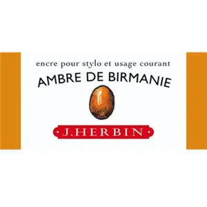 Herbin - Encre Traditionnelle à stylo en Flacon "D" 30ml - Ambre pas cher