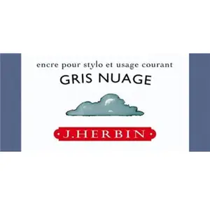 Herbin - Encre Traditionnelle à stylo en Flacon "D" 30ml - Gris Nuage pas cher