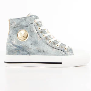 Kaporal Basket Kaporal Tattoo Femme Bleu - 40 pas cher