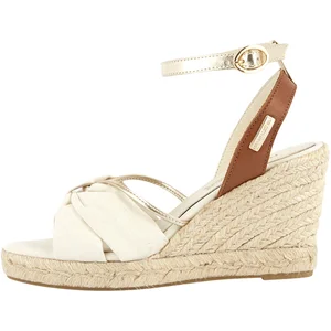 Espadrilles Les Tropéziennes par M Belarbi BLONDEL Beige pas cher