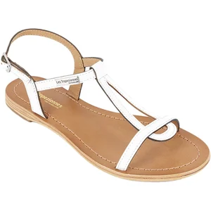 Les Tropéziennes Les Tropeziennes Sandales Femme Hamess - Blanc - 39 pas cher