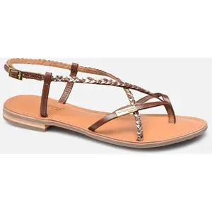 Sandales LES TROPEZIENNES Monatres - Femme - Marron pas cher