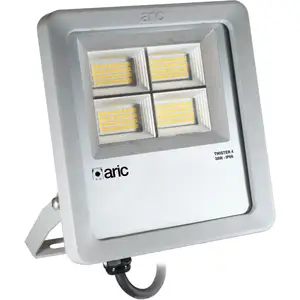 PROJECTEUR TWISTER 4 gris 38W 4000K IP66 IK08 6080lm 90° 50000h ARIC 5... pas cher