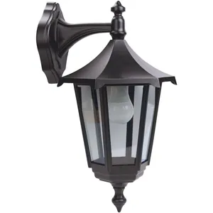 Aric - monaco Appl. Mur Ext. (haut) IP43 IK02 noir E27 100W max. lampe... pas cher