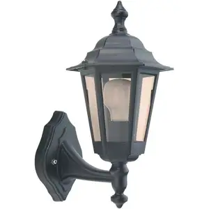 Aric - niza Applique Mur Ext. IP43 IK02 noir E27 60W max. lampe non in... pas cher