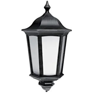 Aric - lizio/s Appl. Mur Ext. IP44 IK08 noir E27 100W max. lpe non inc... pas cher