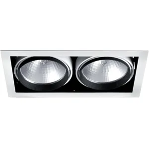 Quadra 185 Corps pour 2 spots Aric 4242 pas cher