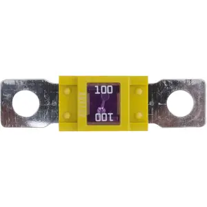 Fusible plat de type megaval restagraf 32v 100 a