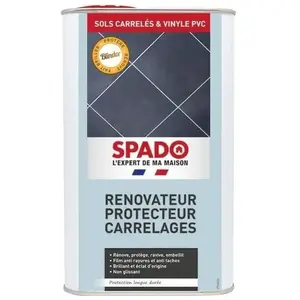 Comparateur de prix : SPADO Blindor rénovateur carrelage et sol plastique - 1 L