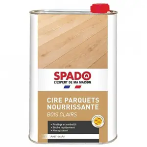SPADO Cire liquide parquet - chêne clair - 1 LVendu parcdiscount