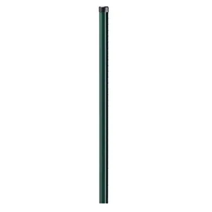 Poteau acier galvanisé rond univers vert, H.150 x L.4.8 x P.4.8 cmVendu parcdiscount