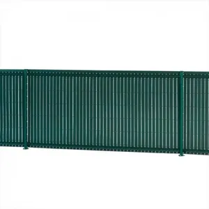 Kit lamelles occultantes rigides pvc, H.190 X L.250 cm vert, DIRICKXVendu parcdiscount