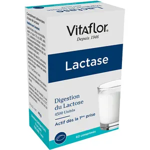 Vitaflor Équivie Lactase 60 comprimés pas cher