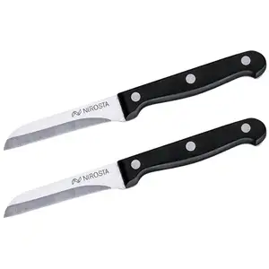 Set van 2 Nirosta groentemessen van 18 cm