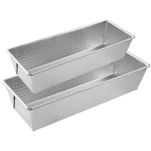 Set van 2 taartvormen, 25,5 x 11,2 cm en 30 x 11,5 cm, Zenker Silver pas cher