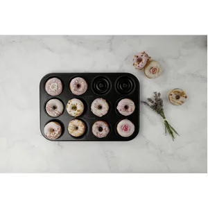 DR_OETKER Ensemble de 2 Moules donut et bagel 12 empreintes 265 x 385 ... pas cher