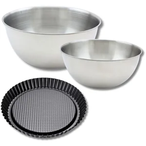 De set bevat 1 x taartvorm (omgekeerde vorm) van 28 cm, 1 x Zenker spa...Vendu parbol