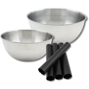 Zenker gebakset met 4 buisvormen van 13 cm, 2 mengkommen en 1 spatel.Vendu parbol