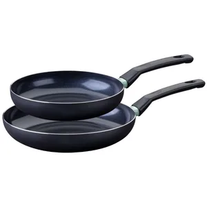 Set van 2 keramische antiaanbakpannen 24 en 28 cm Fackelmann Brandao pas cher