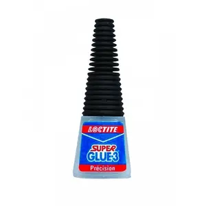 Colles cyanocrylates - LOCTITE - SUPERGLUE-3P - Précision - Bouteille 5 g pas cher