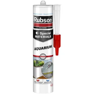 RUBSON Mastic verre aquarium - 280 mL - transparent pas cher